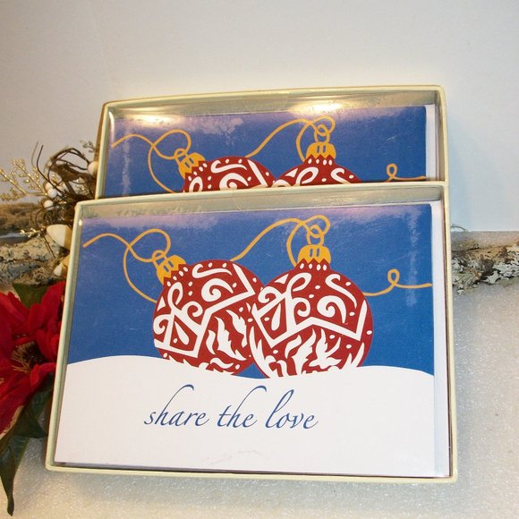 2 Boxes BRUSH DANCE Christmas Holiday Cards NEW - SEALED - 12 Cards in EACH Box - Picture 1 of 8